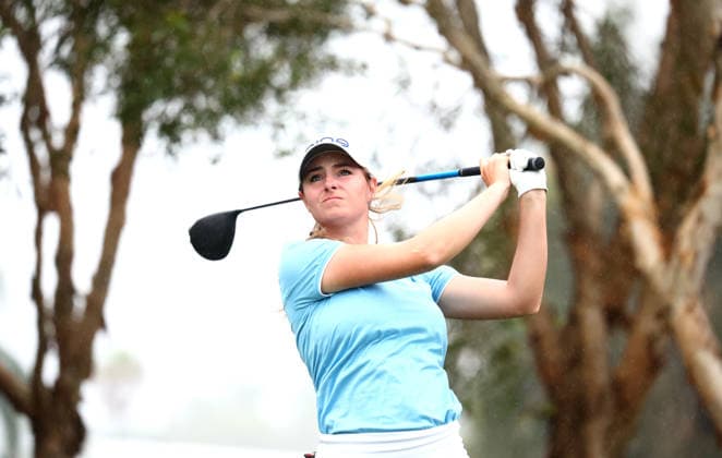 GOLF AUSTRALIAN WPGA, England s Caley McGinty during the 2026 Australian WPGA Championship at Sanctuary Cove Golf and Country Club on the Gold Coast, Thursday, March 19, 2026. ( NO ARCHIVING, EDITORIAL USE ONLY GOLD COAST QUEENSLAND AUSTRALIA  Copyright: xx 20260319180180276341
