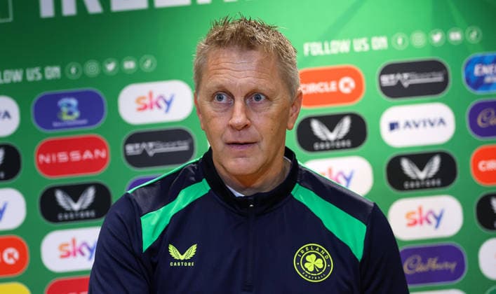 Republic of Ireland Squad Announcement, FAI HQ, Dublin 19 3 2026 Ireland manager Heimir Hallgrimsson Heimir Hallgrimsson 19 3 2026  Copyright: x INPHO RyanxByrnex RB2_7393