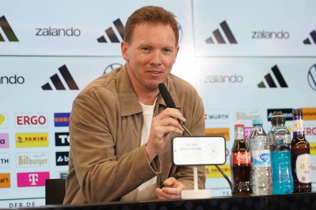 Bundestrainer Julian Nagelsmann (Deutschland Germany) bei der Nominierungspressekonferenz im DFB Campus - Frankfurt 19.03.2026: Nominierungs-Pressekonferenz Deutsche Nationalmannschaft, DFB Campus