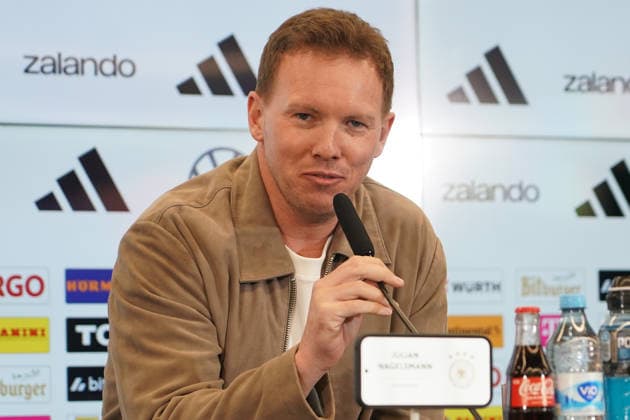 Bundestrainer Julian Nagelsmann (Deutschland Germany) bei der Nominierungspressekonferenz im DFB Campus - Frankfurt 19.03.2026: Nominierungs-Pressekonferenz Deutsche Nationalmannschaft, DFB Campus