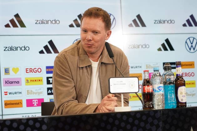 Bundestrainer Julian Nagelsmann (Deutschland Germany) bei der Nominierungspressekonferenz im DFB Campus - Frankfurt 19.03.2026: Nominierungs-Pressekonferenz Deutsche Nationalmannschaft, DFB Campus