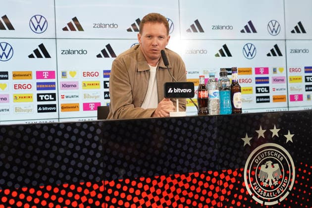 Bundestrainer Julian Nagelsmann (Deutschland Germany) bei der Nominierungspressekonferenz im DFB Campus - Frankfurt 19.03.2026: Nominierungs-Pressekonferenz Deutsche Nationalmannschaft, DFB Campus