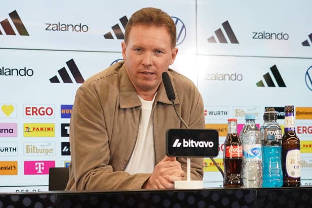 Bundestrainer Julian Nagelsmann (Deutschland Germany) bei der Nominierungspressekonferenz im DFB Campus - Frankfurt 19.03.2026: Nominierungs-Pressekonferenz Deutsche Nationalmannschaft, DFB Campus