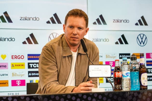 Bundestrainer Julian Nagelsmann (Deutschland Germany) bei der Nominierungspressekonferenz im DFB Campus - Frankfurt 19.03.2026: Nominierungs-Pressekonferenz Deutsche Nationalmannschaft, DFB Campus