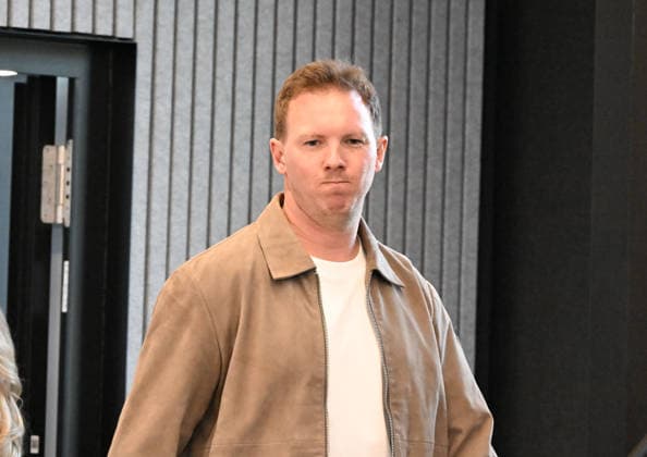 19.03.2026, xsltx, Fussball DFB-Medientermine, DFB Pressekonferenz - Kaderbekanntgabe v.l. Julian Nagelsmann (Bundestrainer Deutsche Nationalmannschaft) (DFL DFB REGULATIONS PROHIBIT ANY USE OF PHOTOGRAPHS as IMAGE SEQUENCES and or QUASI-VIDEO)