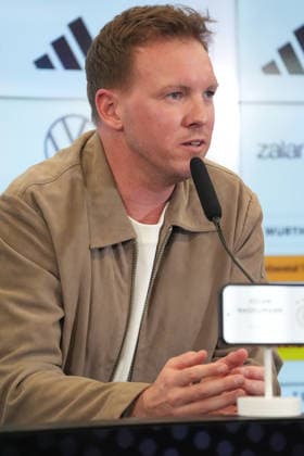 Bundestrainer Julian Nagelsmann (Deutschland Germany) bei der Nominierungspressekonferenz im DFB Campus - Frankfurt 19.03.2026: Nominierungs-Pressekonferenz Deutsche Nationalmannschaft, DFB Campus