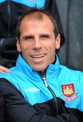 Blackburn Rovers V West Ham United, Premier League Gianfranco Zola, West Ham United Manager portrait before the Premier League match between Blackburn Rovers and West Ham United at Ewood Park on August 29, 2009 in Blackburn, England. Blackburn Ewood Park England United Kingdom Copyright: xAllstarxPicturexLibraryxLtdx