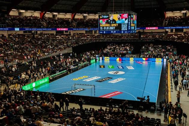 Symbolbild, Uebersicht Innenansicht Westfalenhalle Dortmund GER, Deutschland (GER) vs. Aegypten (EGY), Handball, Laenderspiel, Spielzeit 2025 2026, 19.03.2026 GER, Deutschland (GER) vs. Aegypten (EGY), Handball, Laenderspiel, Spielzeit 2025 2026, 19.03.2026 Dortmund Copyright: xEibner-Pressefoto JanxRollingerx EP_JSK