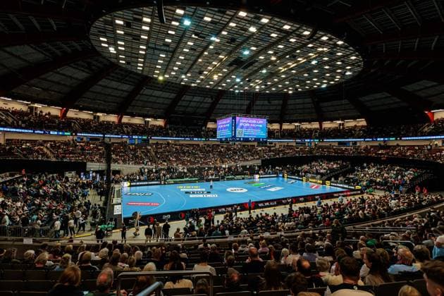 Symbolbild, Uebersicht Innenansicht Westfalenhalle Dortmund GER, Deutschland (GER) vs. Aegypten (EGY), Handball, Laenderspiel, Spielzeit 2025 2026, 19.03.2026 GER, Deutschland (GER) vs. Aegypten (EGY), Handball, Laenderspiel, Spielzeit 2025 2026, 19.03.2026 Dortmund Copyright: xEibner-Pressefoto JanxRollingerx EP_JSK