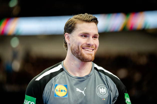 Dortmund 19.03.2026, Handball, Herren, Länderspiel, Deutschland Ägypten Johannes Golla (Deutschland, 4) beim Aufwärmen Dortmund Westfalenhalle NRW Germany