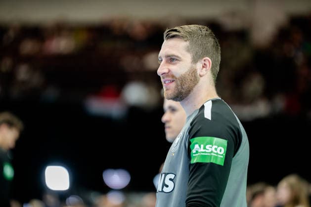 Dortmund 19.03.2026, Handball, Herren, Länderspiel, Deutschland Ägypten Lukas Mertens (Deutschland, 36) beim Aufwärmen Dortmund Westfalenhalle NRW Germany