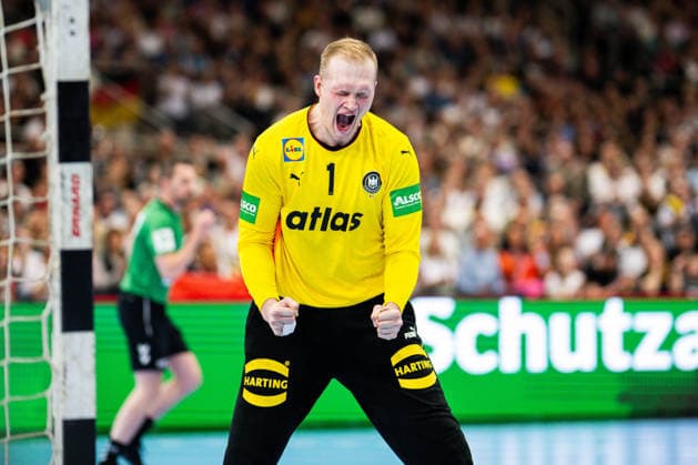 19.03.2026 - Handball, Länderspiel, Westfalenhalle Dortmund, Deutschland - Ägypten: David Späth (Deutschland)