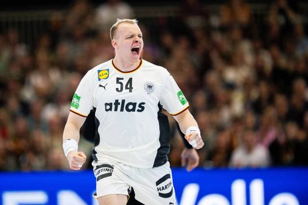 19.03.2026 - Handball, Länderspiel, Westfalenhalle Dortmund, Deutschland - Ägypten: Justus Fischer (Deutschland)