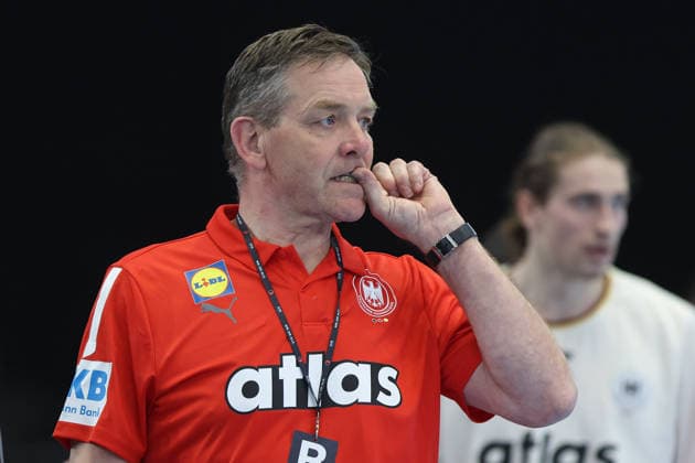 Deutschland - Ägypten, Handball-Testspiel Trainer Alfred Gislason (Deutschland). Handball-Länderspiel der Männer zwischen Deutschland und Ägypten in der Westfalenhalle in Dortmund am 19. März 2026, Dortmund Nordrhein-Westfalen Deutschland Westfalenhalle