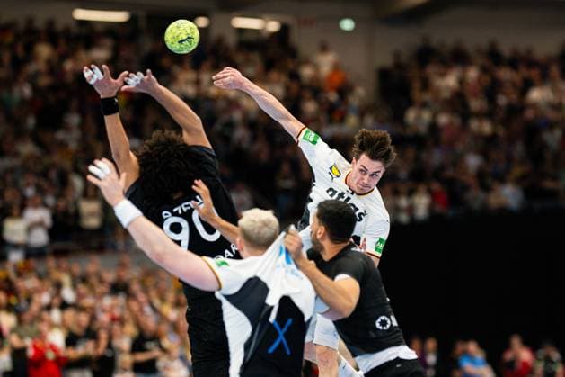 19.03.2026 - Handball, Länderspiel, Westfalenhalle Dortmund, Deutschland - Ägypten: (R) Julian Köster (Deutschland)