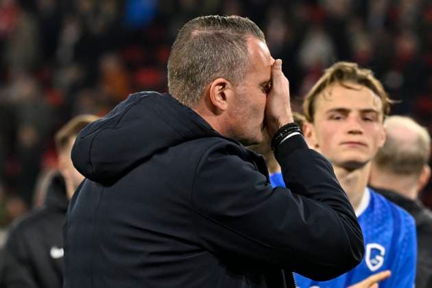 Freiburg v KRC Genk - UEFA Europa League FREIBURG, GERMANY - MARCH 19 : Hayen Nicky head coach of KRC Genk during the UEFA Europa League 2025 26 round of 16 match second leg between Freiburg and KRC Genk on March 19, 2026 in Freiburg, Germany, 19 03 2026 Freiburg Germany  Copyright: xDhax