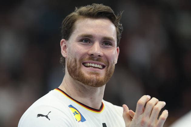 Deutschland - Ägypten, Handball-Testspiel Johannes Golla (Deutschland, 4). Handball-Länderspiel der Männer zwischen Deutschland und Ägypten in der Westfalenhalle in Dortmund am 19. März 2026, Dortmund Nordrhein-Westfalen Deutschland Westfalenhalle