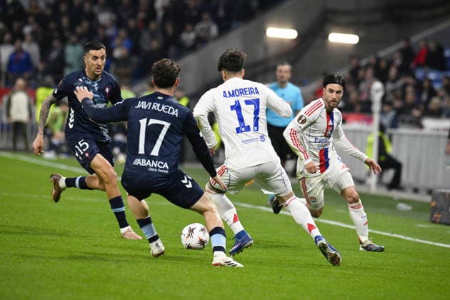 Football : Olympique Lyonnais v RC Celta Vigo - UEFA Europa League 19 03 2026 Alfonso MOREIRA of Lyon during the second leg of the UEFA Europa League 2025 26 quarter-final between Olympique Lyonnais and RC Celta de Vigo, Spain, at the Groupama Stadium in DÃ cines-Charpieu, Lyon, on March 19, 2026 LYONFrance  Copyright: xMouradxAllilix