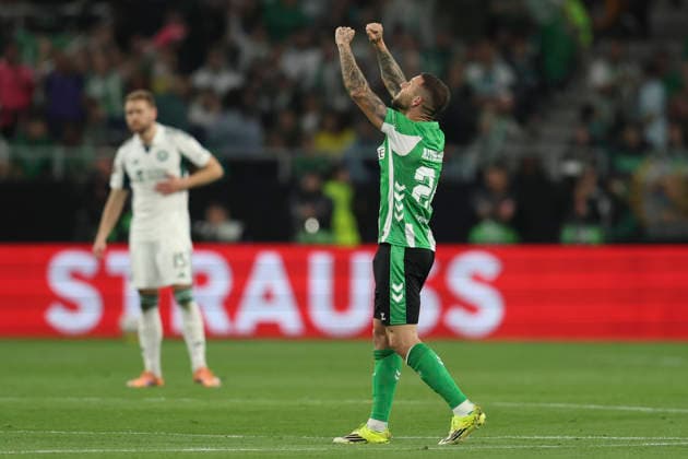 ESP: Real Betis v Panathinaikos FC. UEFA Europa League. Round of 16, second Leg. Aitor Ruibal of Real Betis during the UEFA Europa League match, Round of 16, second leg between Real Betis and Panathinaikos FC. Olimpico de la Cartuja Stadium on March 18, 2026 in Sevilla, Spain. kpng Copyright: xAntonioxPozox xPRESSINPHOTOx AP_260319_BET_PAN_005