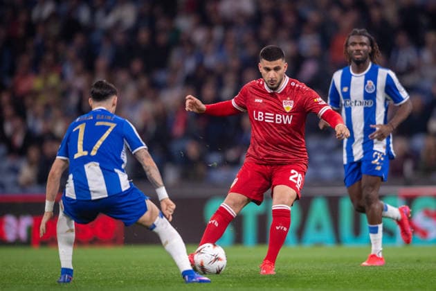 March 19, 2026, Porto, Porto, Portugal: PORTO, PORTUGAL - MARCH 18: DENIZ UNDAV of VfB Stuttgart is seen on action during the UEFA Europa League 2025 26 Round of 16 second leg between FC Porto and VfB Stuttgart at Estadio do Dragao on March 19, 2026 in Porto, Portugal Porto Portugal - ZUMAl192 20260319_zsp_l192_028 Copyright: xMiguelxLemosx