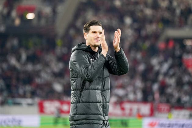 Deutschland: Fussball UEFA Europa League 2025 - 2026, Achtelfinale - SC Freiburg vs KRC Genk - Europa-Park-Stadion: Igor Matanovic (SC Freiburg, 31) Copyright: xJOERANxSTEINSIEKx