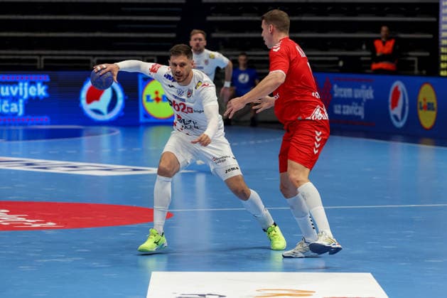 Croatia v Switzerland: International Friendly, Länderspiel, Nationalmannschaft Match Marin Jelinic of Croatia in action during the International friendly match between Croatia and Switzerland at Kresimir Cosic Hall in Zadar, Croatia, on March 19, 2026 in Zadar, Croatia.  SimexZelic PIXSELL