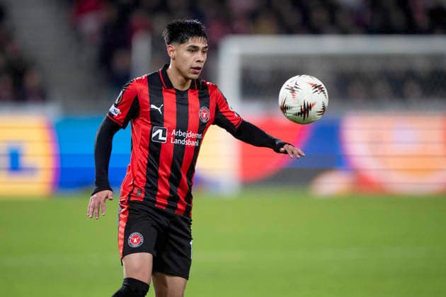 Europa League: FC Midtjylland - Nottingham Forest FC Midtjylland s Dario Osorio in action during the match between FC Midtjylland and Nottingham Forest in the Europa League 2nd leg at MCH Arena in Herning on Thursday, March 19, 2026. (Photo: Bo Amstrup Ritzau Scanpix) , Herning Denmark Mors Copyright: BoxAmrstrupx xRitzauxScanpix BoxAmstrupx spdk20260319-223256-L