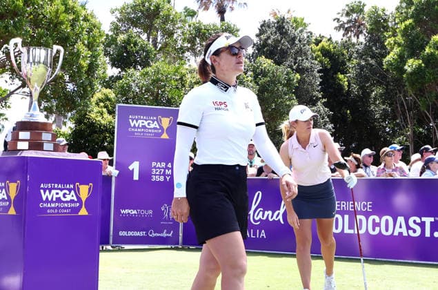 GOLF AUSTRALIAN WPGA, Australia s Hannah Green tees off on the 1st hole during the 2026 Australian WPGA Championship at Sanctuary Cove Golf and Country Club on the Gold Coast, Friday March 20, 2026. ( NO ARCHIVING, EDITORIAL USE ONLY GOLD COAST QUEENSLAND AUSTRALIA  Copyright: xx 20260320152908185584