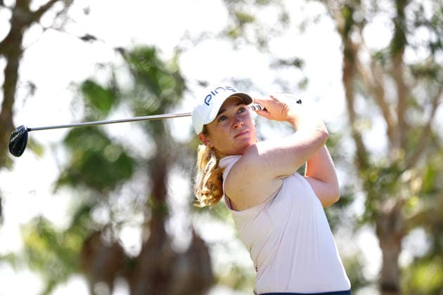 GOLF AUSTRALIAN WPGA, New Zealand s Amelia Garvey during the 2nd round of the 2026 Australian WPGA Championship at Sanctuary Cove Golf and Country Club on the Gold Coast, Friday March 20, 2026. ( NO ARCHIVING, EDITORIAL USE ONLY GOLD COAST QUEENSLAND AUSTRALIA  Copyright: xx 20260320114106055005