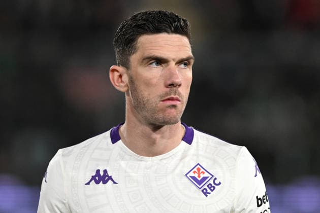 ROBIN GOSENS, Fiorentina, Serie A 2025-26, Cremonese-Fiorentina 1-4, primo piano, head shot, portrait, close up, single shot SERIE A 2025-26 CREMONESE-FIORENTINA 1-4