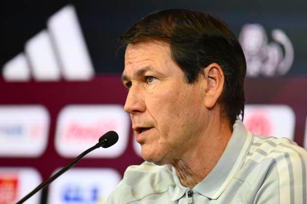 Rudi Garcia Head Coach Belgium Media Activities TUBIZE, BELGIUM - MARCH 20 : Rudi Garcia head coach of the Belgium announces the squad selected for the pre-World Cup training camp in the United States during a press meeting at the Belgian National Football Center Base on March 20, 2026 in Tubize, Belgium, 20 03 2026 Tubize Belgium  Copyright: xVincentxKalutx