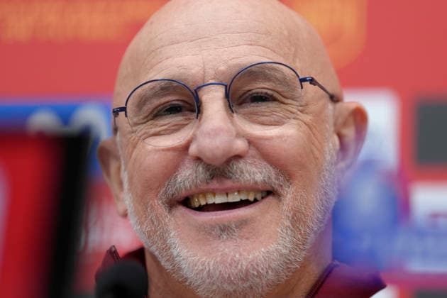 March 20, 2026, Las Rozas, Madrid, Spain: Luis de la Fuente, head coach, attends the press conference, PK, Pressekonferenz to announce his squad list for Spain Team at the Ciudad del Futbol on March 19, 2026, in Sevilla, Spain. Las Rozas Spain - ZUMAa181 20260320_zaa_a181_011 Copyright: xOscarxJ.xBarrosox