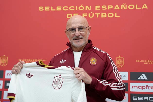 March 20, 2026, Las Rozas, Madrid, Spain: Luis de la Fuente, head coach, attends the press conference, PK, Pressekonferenz to announce his squad list for Spain Team at the Ciudad del Futbol on March 19, 2026, in Sevilla, Spain. Las Rozas Spain - ZUMAa181 20260320_zaa_a181_024 Copyright: xOscarxJ.xBarrosox