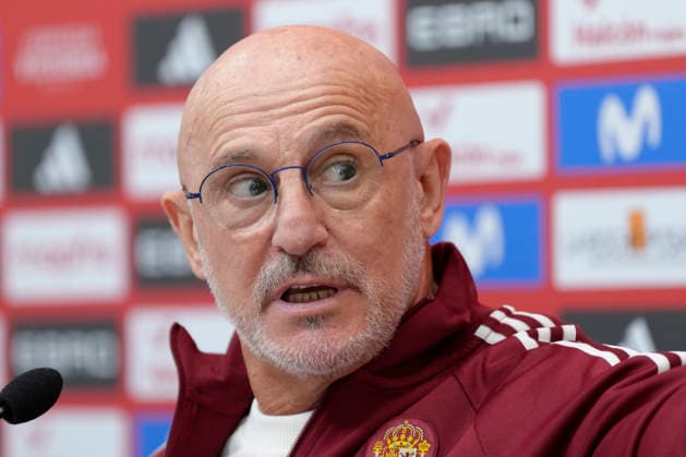 March 20, 2026, Las Rozas, Madrid, Spain: Luis de la Fuente, head coach, attends the press conference, PK, Pressekonferenz to announce his squad list for Spain Team at the Ciudad del Futbol on March 19, 2026, in Sevilla, Spain. Las Rozas Spain - ZUMAa181 20260320_zaa_a181_027 Copyright: xOscarxJ.xBarrosox