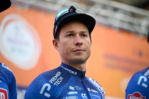 Milan Sanremo 2026 Cycling Race Media Activities 20 03 2026 SANREMO, ITALY - MARCH 20 : Philipsen Jasper (BEL) of Alpecin - Premier Tech pictured during the teams presentation prior to the 117th edition of Milan Sanremo an UCI World Tour 1.UWT one day cycling road race for Men Elite of 298 km with start in Pavia and finish in Sanremo on March 20, 2026 in Sanremo, Italy, 20 03 2026 ( Motordriver Guy De Vuyst - Sanremo Italy  Copyright: xNicoxVereeckenx