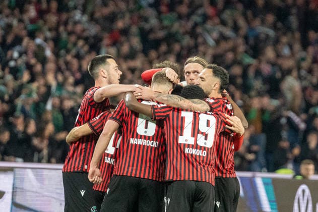 Deutschland: Fussball 2. Bundesliga, 27. Spieltag 2025 2026, Hannover 96 - Eintracht Braunschweig am 20.03. in Hannover (Heinz von Heiden Arena): Tor zum 1:0 Maik Nawrocki (Hannover 96 6) Jubel Freude Emotionen Torjubel