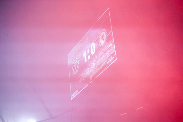 Deutschland: Fussball 2.Bundesliga 2025 2026, 27. Spieltag - Hannover 96 vs Eintracht Braunschweig- Heinz von Heiden Arena Stadion (Hannover): Spielstadion-Atmosphäre Hannover
