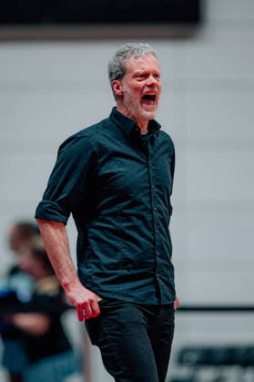 BB-2BL SBB Baskets - Tigers Tuebingen Trainer Eric Detlev (Tigers Tuebingen) waehrend der Saison 2025-2026 in der 2. Barmer Basketball Bundesliga Pro A am 28. Spieltag zwischen SBB Baskets und Tigers Tuebingen in der Wolfgang-Lakenmacher-Halle am 20. March 2026 in Magdeburg, Sachsen Anhalt, Deutschland