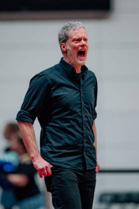 BB-2BL SBB Baskets - Tigers Tuebingen Trainer Eric Detlev (Tigers Tuebingen) waehrend der Saison 2025-2026 in der 2. Barmer Basketball Bundesliga Pro A am 28. Spieltag zwischen SBB Baskets und Tigers Tuebingen in der Wolfgang-Lakenmacher-Halle am 20. March 2026 in Magdeburg, Sachsen Anhalt, Deutschland