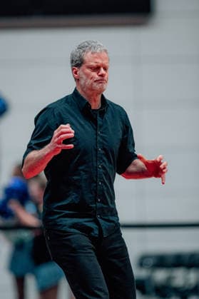 BB-2BL SBB Baskets - Tigers Tuebingen Trainer Eric Detlev (Tigers Tuebingen) waehrend der Saison 2025-2026 in der 2. Barmer Basketball Bundesliga Pro A am 28. Spieltag zwischen SBB Baskets und Tigers Tuebingen in der Wolfgang-Lakenmacher-Halle am 20. March 2026 in Magdeburg, Sachsen Anhalt, Deutschland