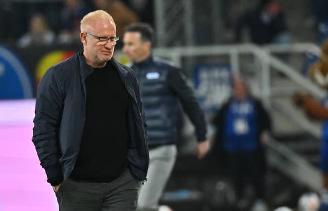 20.03.2026 - Fussball - Saison 2025 2026 - 2. Fussball - Bundesliga - 27. Spieltag: Karlsruher SC KSC Karlsruhe - SpVgg Greuther Fürth SGF ( Kleeblatt ) - Sportfoto Zink MeZi - xmexzix - DFL regulations prohibit any use of photographs as image sequences and or quasi-video - only for editorial use - Heiko Vogel ( Trainer SpVgg Greuther Fürth ) enttäuscht Enttäuschung