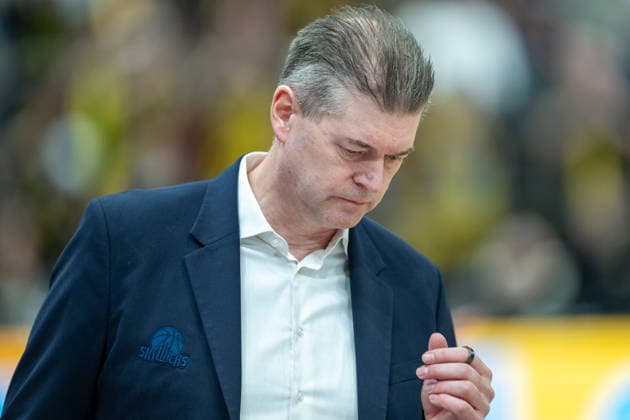 Klaus Perwas (Frankfurt Skyliners, Chef-Trainer), GER, MHP Riesen vs. Skyliners Frankfurt, Basketball Bundesliga, easycredit BBL, 25. Spieltag, Spielzeit 2025 2026, 20.03.2026, GER, MHP Riesen vs. Skyliners Frankfurt, Basketball Bundesliga, easycredit BBL, 25. Spieltag, Spielzeit 2025 2026, 20.03.2026 Ludwigsburg Copyright: xEibner-Pressefoto SaschaxWaltherx EP_EER