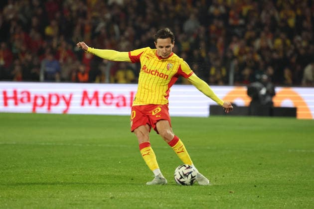 FOOTBALL : RC Lens vs Angers SCO - Ligue 1 J21 - 20 03 2026 Florian THAUVIN (RC Lens) lors du match RC Lens vs Angers SCO, Ligue 1 J27, stade Bollaert-Delelis, le 20 mars 2026 - photo Laurent Sanson PsnewZ  Copyright: xLaurentxSANSONx xPsnewZx