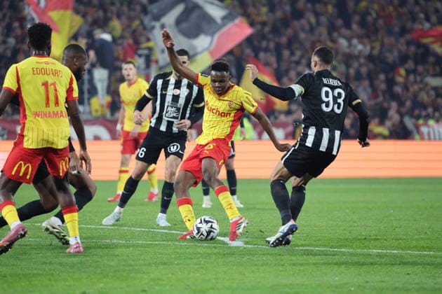 FOOTBALL : RC Lens vs Angers SCO - Ligue 1 J21 - 20 03 2026 Mamadou SANGARE (RC Lens) lors du match RC Lens vs Angers SCO, Ligue 1 J27, stade Bollaert-Delelis, le 20 mars 2026 - photo Laurent Sanson PsnewZ  Copyright: xLaurentxSANSONx xPsnewZx