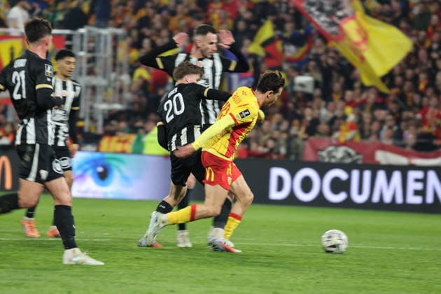 FOOTBALL : RC Lens vs Angers SCO - Ligue 1 J21 - 20 03 2026 Florian THAUVIN (RC Lens) lors du match RC Lens vs Angers SCO, Ligue 1 J27, stade Bollaert-Delelis, le 20 mars 2026 - photo Laurent Sanson PsnewZ  Copyright: xLaurentxSANSONx xPsnewZx