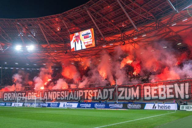 2. Bundesliga - Hannover 96 - Eintracht Braunschweig am 20.03.2026 in der HDI Arena in Hannover