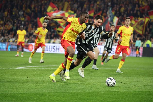 FOOTBALL : RC Lens vs Angers SCO - Ligue 1 J21 - 20 03 2026 Rayan FOFANA (RC Lens) lors du match RC Lens vs Angers SCO, Ligue 1 J27, stade Bollaert-Delelis, le 20 mars 2026 - photo Laurent Sanson PsnewZ  Copyright: xLaurentxSANSONx xPsnewZx