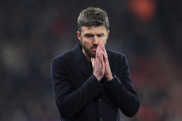 Bournemouth v Man Utd 20 March 2026, Bournemouth - Premier League Football - AFC Bournemouth v Manchester United, ManU - Manchester United manager Michael Carrick - Photo: Charlotte Wilson Offside. Bournemouth UK Copyright: xCharlottexWilsonx xOffsidexOffside