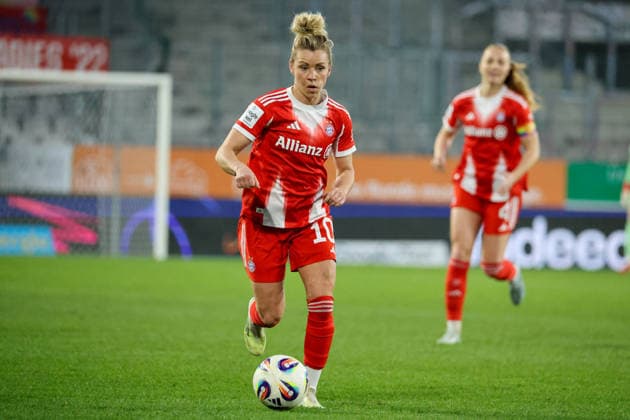 Essen, Deutschland: 20. März 2026 - 1. Frauenbundesliga - 21. Spieltag - SGS Essen vs. FC Bayern München Frauen Im Bild: Linda Dallmann (FCB) Copyright: HMBxMedia MadeleinexFantini