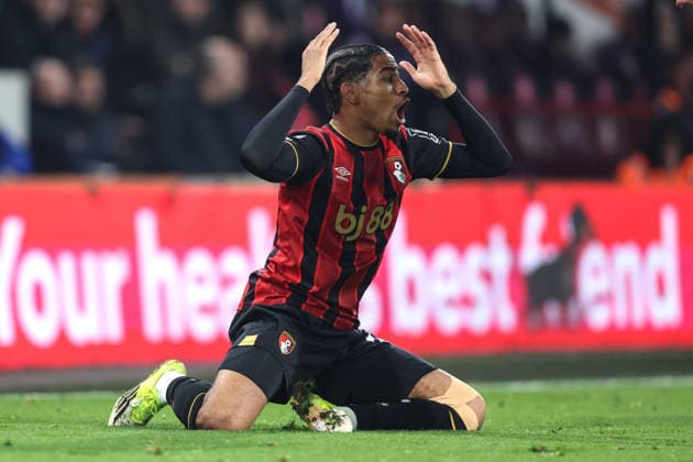 Bournemouth v Man Utd 20 March 2026, Bournemouth - Premier League Football - AFC Bournemouth v Manchester United, ManU - Amine Adli of Bournemouth - Photo: Charlotte Wilson Offside. Bournemouth UK Copyright: xCharlottexWilsonx xOffsidexOffside